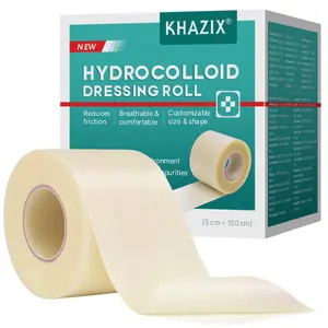 Hydrogel Bandage Roll, Strong Adhesive & Flexible Design, Scar Concealment Skin Care Patch, Dust-Proof Friction Reduction Comfortable, Scar Tape Scars