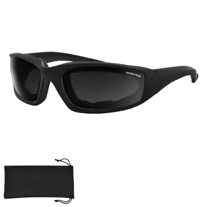 Foamerz 2- now offering your choice of smoked, clear, or amber anti-fog lenses. Designed for high-speed action, these wrap-around sunglasses feature closed-cell foam padding that blocks out wind and dust while maintaining ventilation.