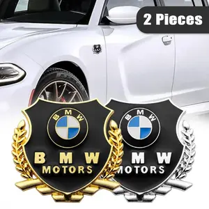 2Pcs 3D Metal Car Body Trunk Sticker Emblem Badge Decals Accessorie For BMW Performance F30 F20 F10 F40 E92 E91 G20 G30 G05 G06 G07 G11