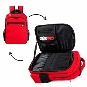 PRO Mobile Backpack – Fire Red