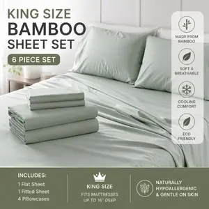 (Hot Pink) Tree Organic King size sheet set