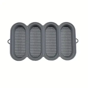 Silicone Bread Loaf Pan, Nonstick Loaf Pan And Heat Resistant Baguette Bread Pan, Bread Mold for Baking, French Bread Baking Pan, Bread Pans for Homemade Bread, Sub Loaf Pans for Baking Bread
