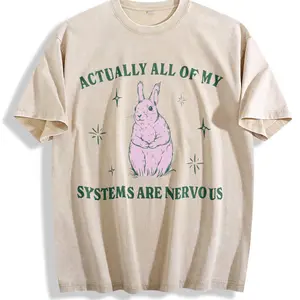 Actually All Of My Systems Are Nervous Funny Mental Health Tshirt, Meme Shirt Anxiety Tee, Coquette Fairycore Weirdcore Shirts,  Top Womenswear