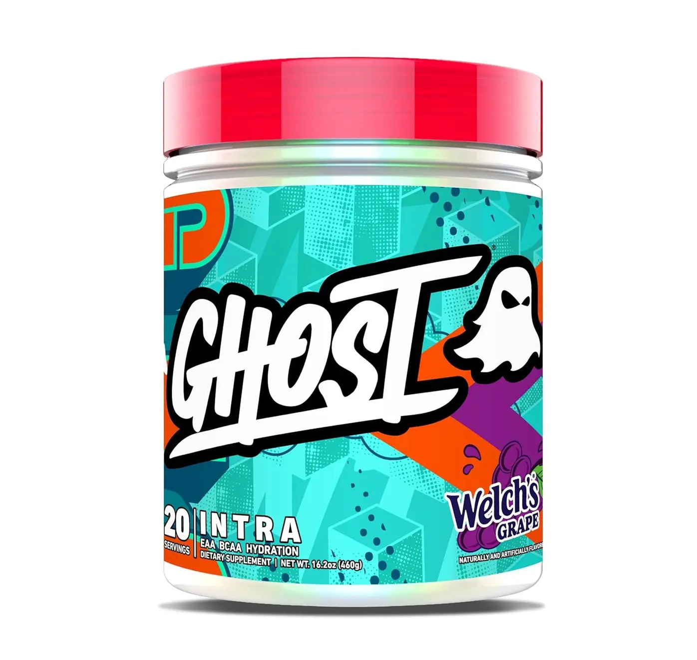 GHOST Intra Workout Powder - BCAAs, & EAAs, Nootropics & Hydration - Essential & Branch Chain Amino Acids Supports Muscle Recovery & Focus - Pre, Intra & Post Workout Powders