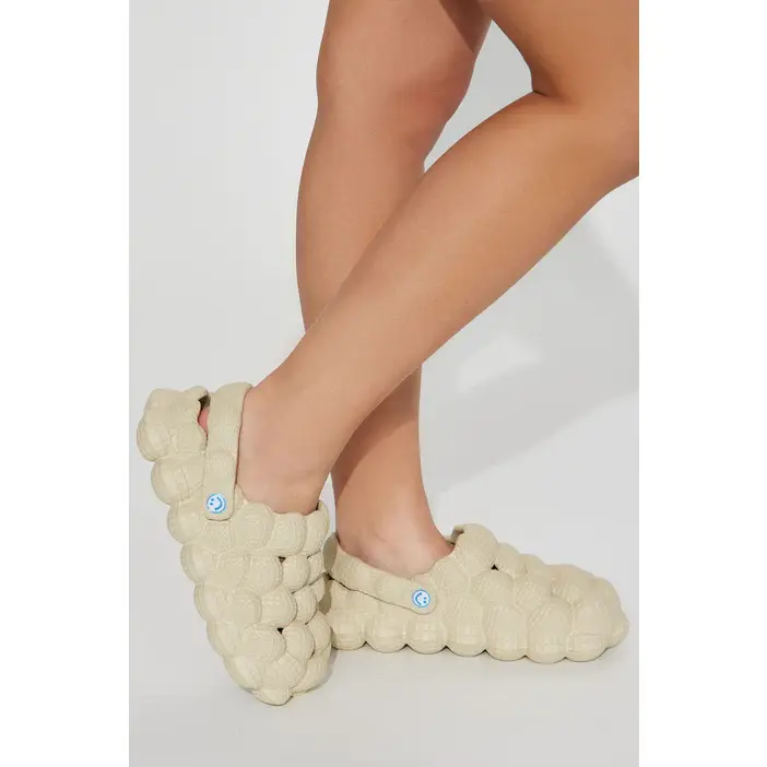 BUMBLE03 - BEIGE BUBBLE SLIDES