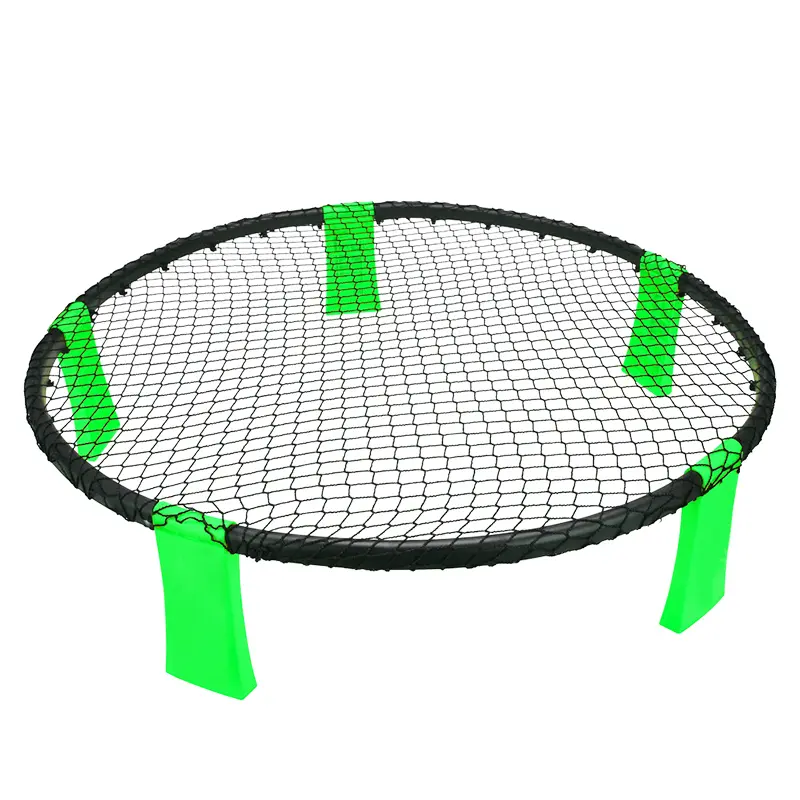 Beach Volleyball Set with Easy-Carry Bag & 3 Balls - Kids Outdoor Play Equipment for All Ages, Suitable for Indoor & Outdoor Use at Beach, Lawn, Park