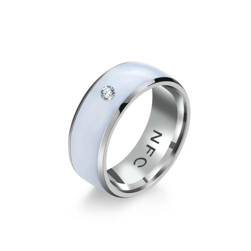 NEW Fashion NFC Smart Finger Ring Intelligent Wear Connect Android Phone Equipment Ring Waterproof Multifunction Magic NFC Ring