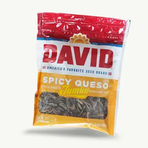 David Jumbo Spicy Queso Sunflower Seeds 5.25oz