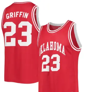 #23 Blake Griffin Oklahoma Sooners Commemorative Classic Basketball Jersey – Crimson Ncaa all over print