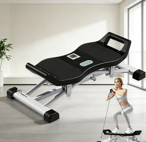 Compact Smart Glider Full Body Workout Multi Mode Exercise Smooth Silent Home Foldable Storage Simple Operation