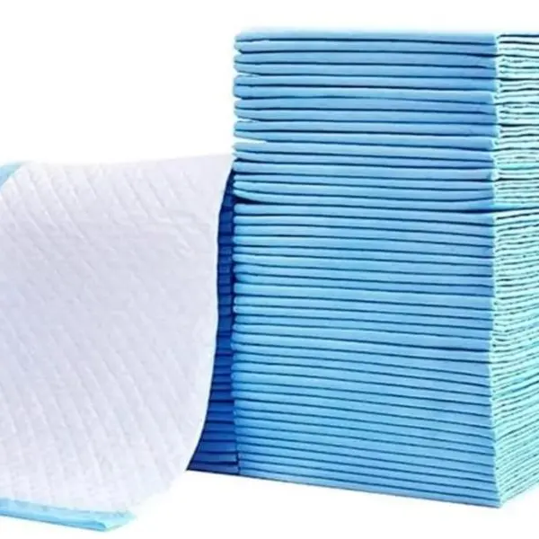 Welcoming Hands Heavy Duty Disposable [100-Pack] Underpads 23x36 Incontinence Chux Pads, Super Absorbent Fluff Protective Bed Pads, Pee Pads for Babies, Kids, Adults, Elderly & Puppy/Pets. Large Size 55g