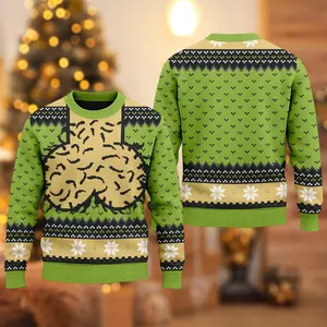 Funny Meme Balls Ugly Christmas Holiday Sweater, Meme Ugly Christmas Sweater, Xmas Party Sweatshirt, Christmas Gift For Men Women Couple