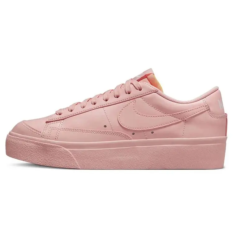 Nike Blazer Low Platform Atmosphere Pink Skate Shoes Women's DJ0292-600