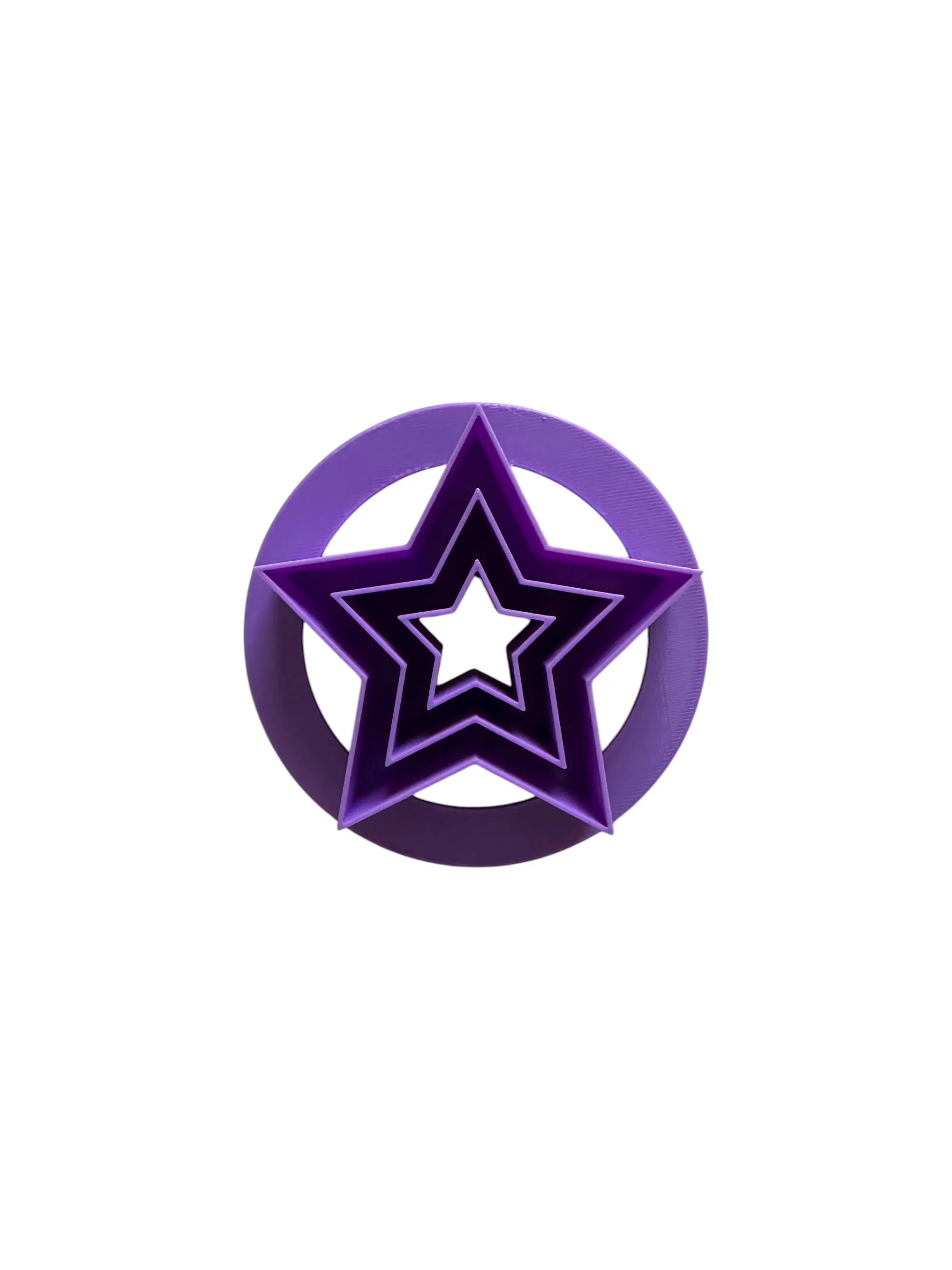 Star Pattern Concha Stamp