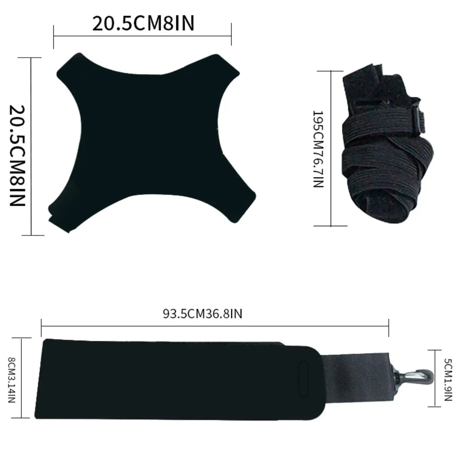 Black rectangular shape