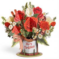 Merry Christmas Flower Bouquet