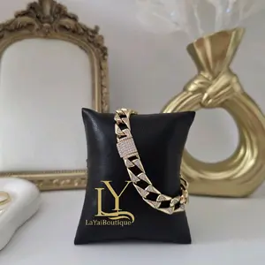 LaYaiBoutique #2258 Monaco bracelet, 14k gold plated, High Quality