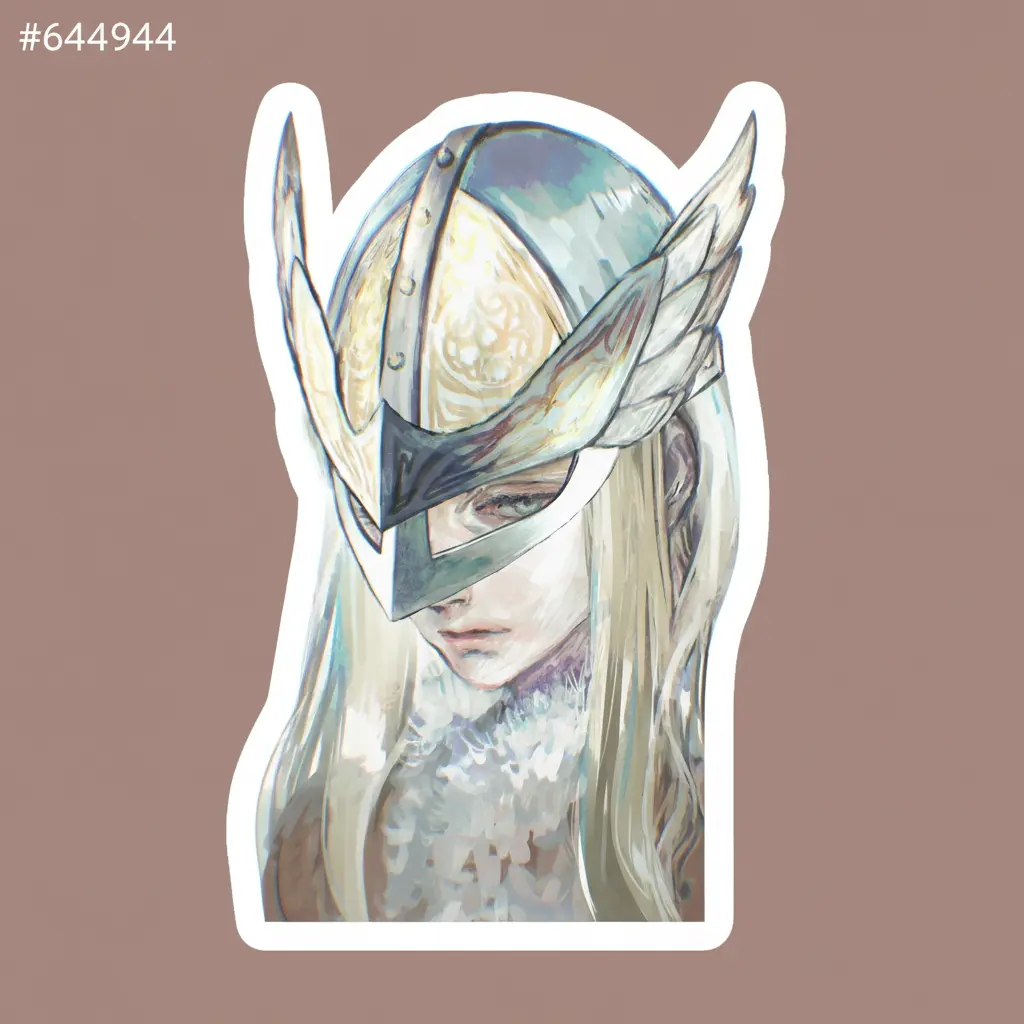 Vinland Sage Viking Warrior Spirit Sticker