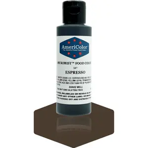 AmeriColor, Espresso, 4.5 Ounce, AmeriMist Airbrush Food Coloring