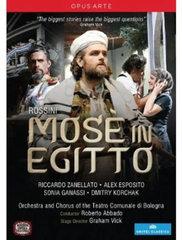 Riccardo Zanellato - Mose in Egitto  [DVD Video Disc]