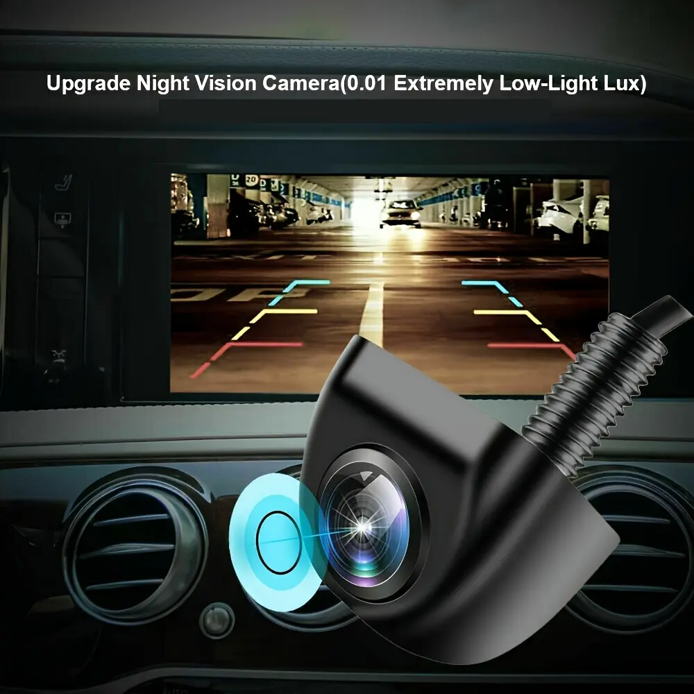 1pc Backup Camera for Cars Reverse Camera Night Vision for Car, SUV, RV, Trailer, Camper, Van, Pickup, Adjustable View Camera for Truck/RV/Vehicle