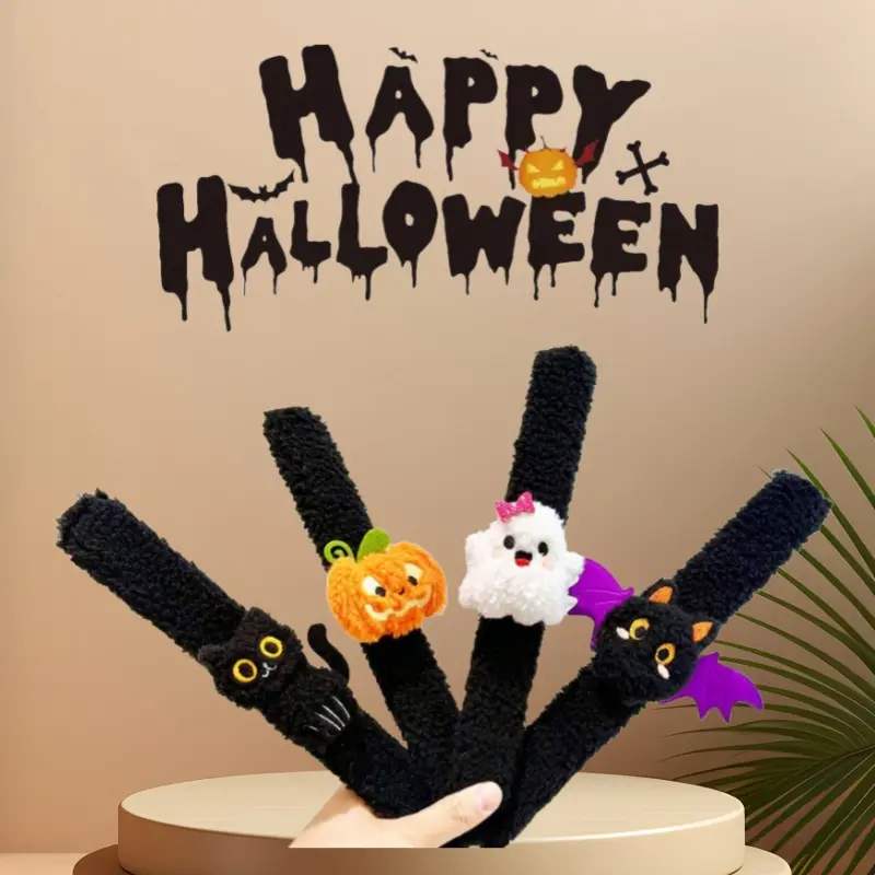 【Hot Selling】Halloween Pumpkin Ghost Bat Cat Theme Party Gift Set, Multi-Piece Party Accessories, Birthday Gifts, Halloween Event Supplies