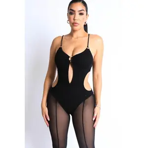 Not Playing Games Cutout Jumpsuit