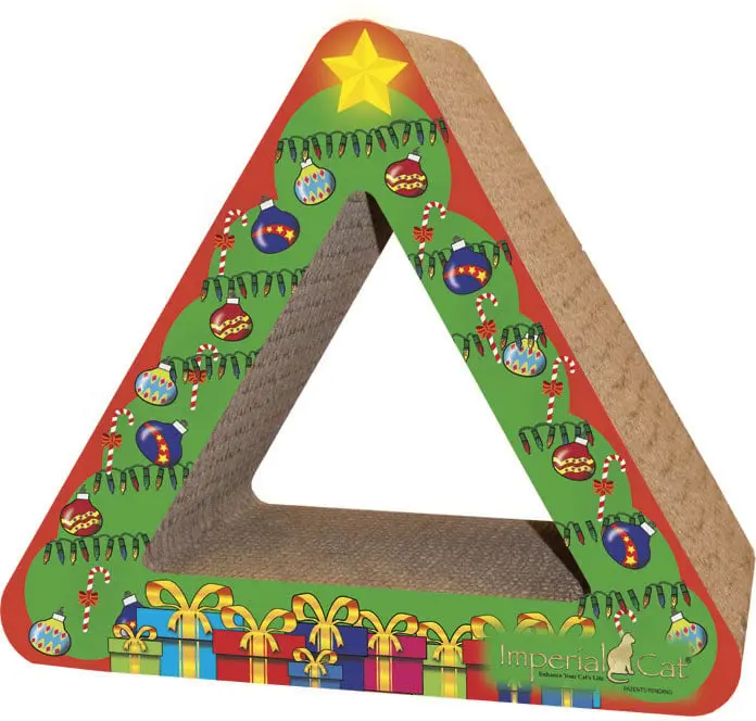 Small Christmas Tree Cat Scratcher