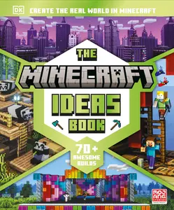The Minecraft Ideas Book: Create the Real World in Minecraft with 70+ Awesome Builds -- Thomas McBrien - Hardcover