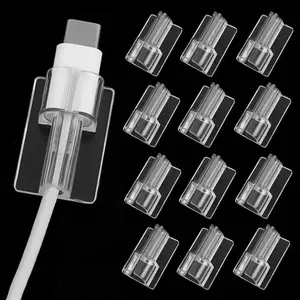 Soft Silicone Transparent Data Cable Protective Cover Clip for Apple IOS iPhone Charging Cord Clear Protector Sleeve