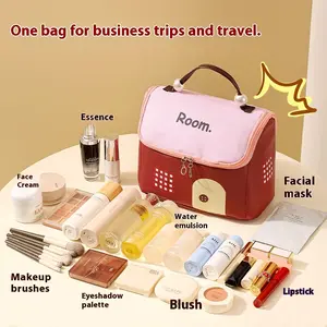 Cute House-Shaped Makeup Bag - Waterproof, Wide Opening for Easy Access, Spacious for Cosmetics & Tools, Perfect Birthday Gift for Girlfriends/BFFs, Portable for Travel/Daily Use, Adorable & Durable, Must-Have for Cute Style Lovers