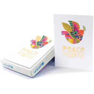 UNICEF Boxed Christmas Cards, Peace On Earth Dove (12 Cards and 13 Envelopes) (1XPX2022)