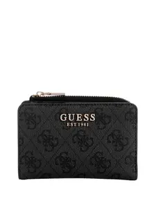 GUESS Female Laurel Zip-Around Card Case Wallet