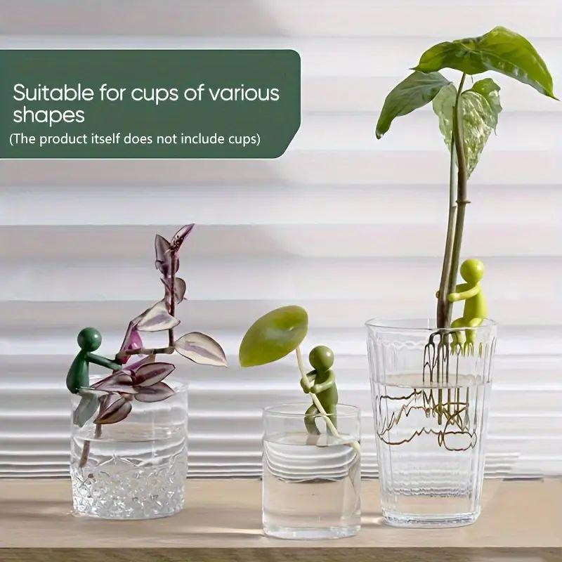 Product Introduction of ćFaddishDealć3/6PCS Friends of plant reproduction;Leaf supports for sprouting and cutting, lovely decorations, gifts for indoor garden plant lovers, etc Springtok 19