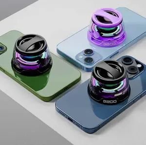 Magnetic Bluetooth Speaker – G200 Portable Mini Wireless Speaker with RGB Color Lights, Phone Stand, and 7H Playtime. Perfect Compact Speaker for Shower, Outdoor, Camping, Car, Bike, and Gifts for Teens & Music Lovers