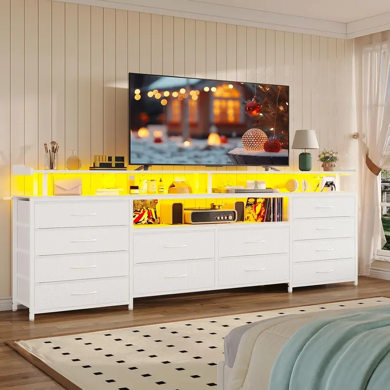 Dresser that can hold 65 inch tv - TikTok Shop