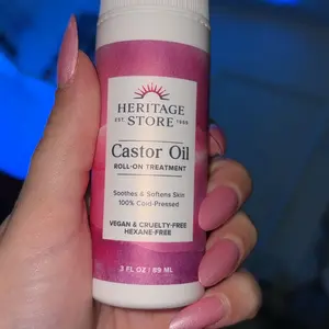 Heritage Store Castor Oil Roll-On Nourishing Treatment