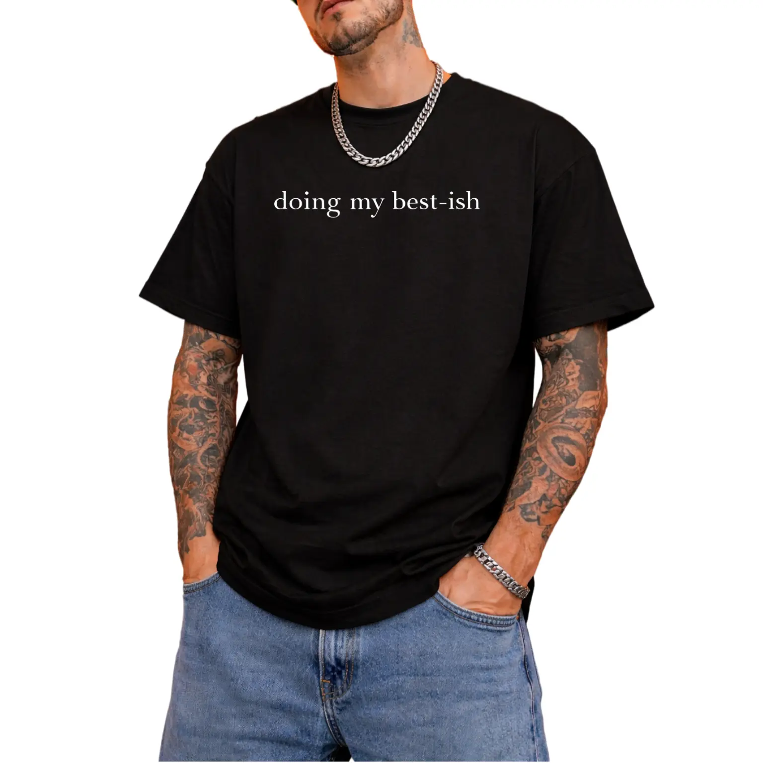 Doing My Best-ish Shirt, Sarcastic Sassy Tee, Funny T-shirt, Bestish Motivational Shirt