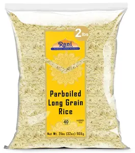Rani Parboiled Long Grain Rice 32oz (2lbs) 908g ~ All Natural | Gluten Friendly | Vegan | Non-GMO| Kosher | Product of USA