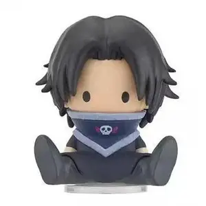 6cm Genuine Models Anime Hunter X Hunter Rement Desk Decor Collection Mini Figure Toys Zoldyck Killua Gon Leorio Chrollo Hisoka