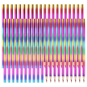 40pcs Colored Pencils, 4 Color in 1 Multicolored Pencils Bulk Pack, 6.9 Inch Art Supplies, Coloring Books, Classroom, Back to School, Party Favors, Gifts for Students