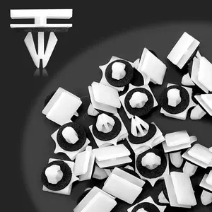 30PCS Rocker Panel Moulding Clips Nylon Panel Compatible with GM Chevrolt Avalanche Lumina Impala Monte Carlo Suburban Cadillac Escalade 11518357 25693852