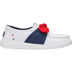 HEYDUDE Wendy Bow Americana Stars - Comfortable Slip on Shoes