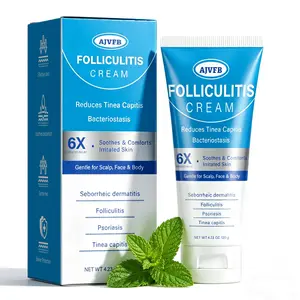 AJVFB Folliculitis Care Cream – Multi-Use Ointment for Scalp, Face, Body & Buttocks – Targets Bumps, Razor Burn & Scalp Scabs – Non-Greasy Formula for Sensitive Skin