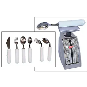 Fabrication Enterprises  8 oz Weighted Cutlery, Straight Soup Spoon