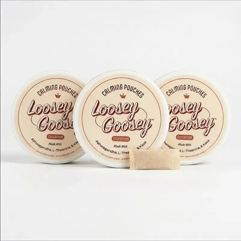 Loosey Goosey 3 Pack of Calming Pouches - ( Mint and Cinnamon )