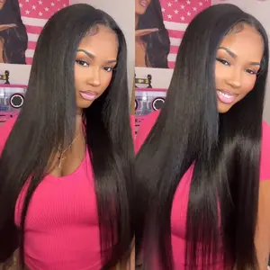 【Blend Natural】UNice Upgrade V Part Glueless Kinky Straight Human Hair Wig with Drawstring No Leave Out Beginner Friendly Easy to Install #greenish #TikTokShopSpringGlowUp 【Blend Natural】UNice Upgrade V Part Glueless Kinky Straight Human Hair Wig with Drawstring No Leave Out Beginner Friendly Easy to Install #greenish #TikTokShopSpringGlowUp