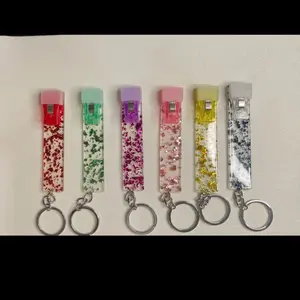 Card Puller Keychain - Assorted Colors with Metal Clip - Ideal for Everyday Use