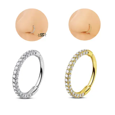 How to Put in Nose Hoop with Ball End TikTok Shop