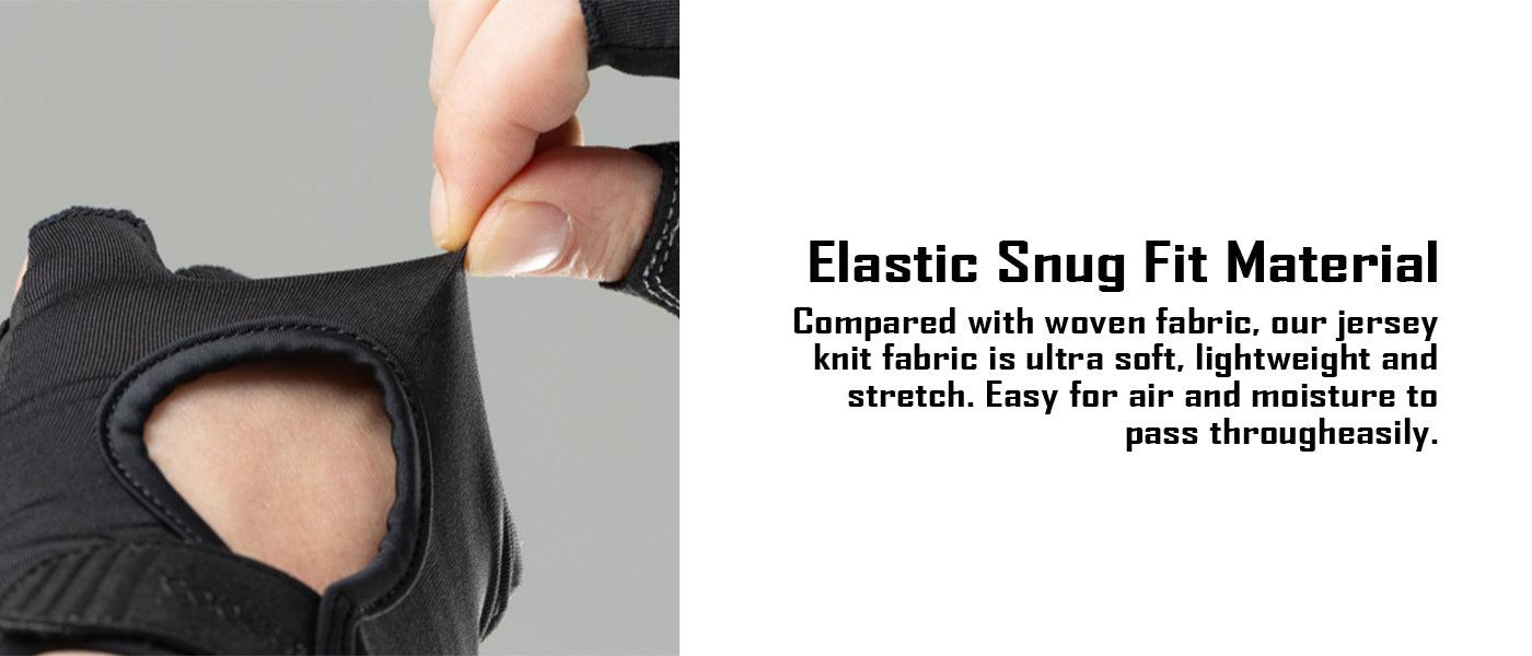 COOLJOB Ultra-Thin Workout Gloves,Anti-Slip Grip Gloves, Half Finger Exercise Gloves